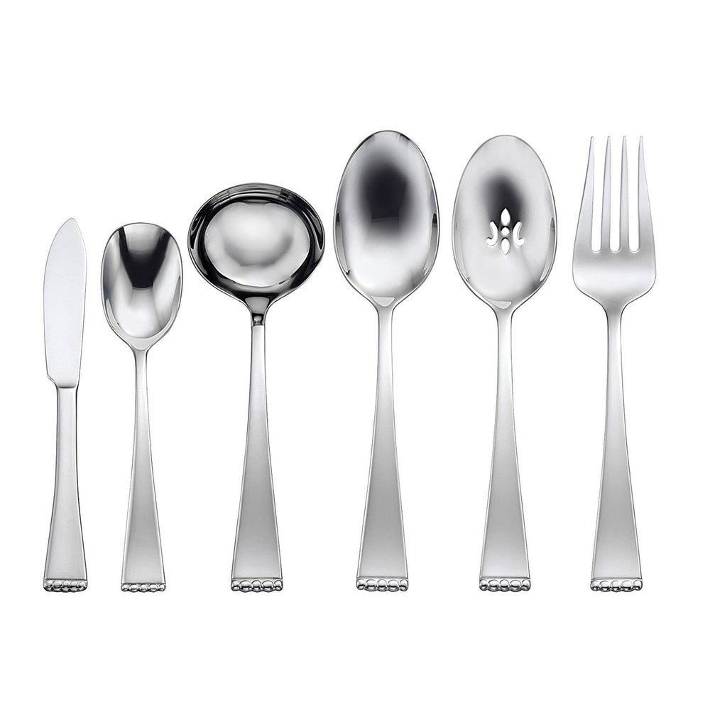 Oneida Classic Pearl 6 Piece Hostess & Serving Set | Extra 30% Off Code FF30 | Finest Flatware