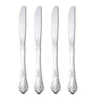 Oneida Vanessa Set of 4 Dinner Knives 18/8 Stainless | Extra 30% Off Code FF30 | Finest Flatware